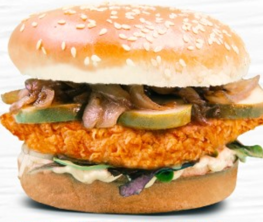 Buffalo Crispy Chicken Burger