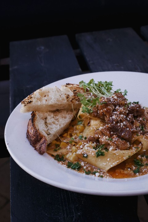 Oxtail Papperdelle Pasta