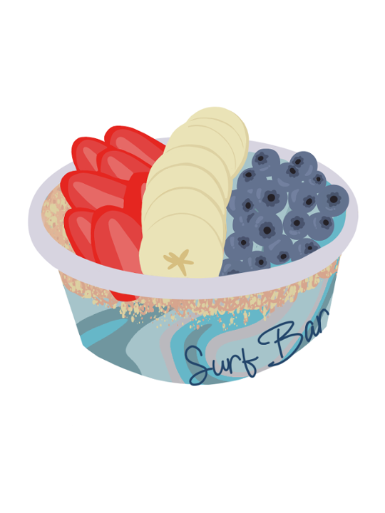 Blue Bowl Surf Bar (Cutout)