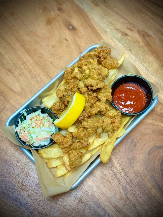 New England Whole Belly Clam Basket