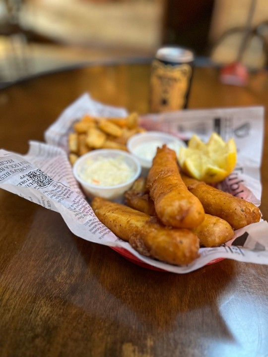 Beer Battered Fish & Chips