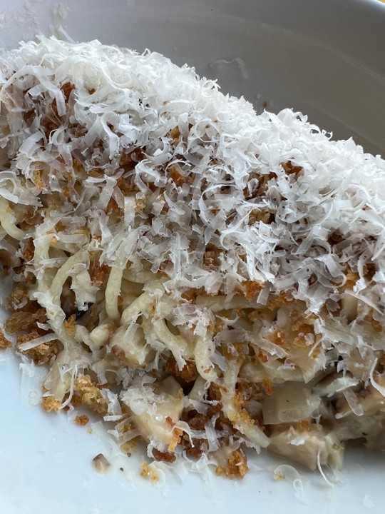 Spaghetti with Wild Mushrooms