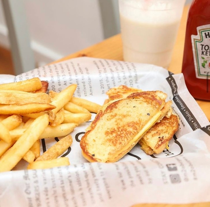 Grilled Cheese (Fries And A Drink)