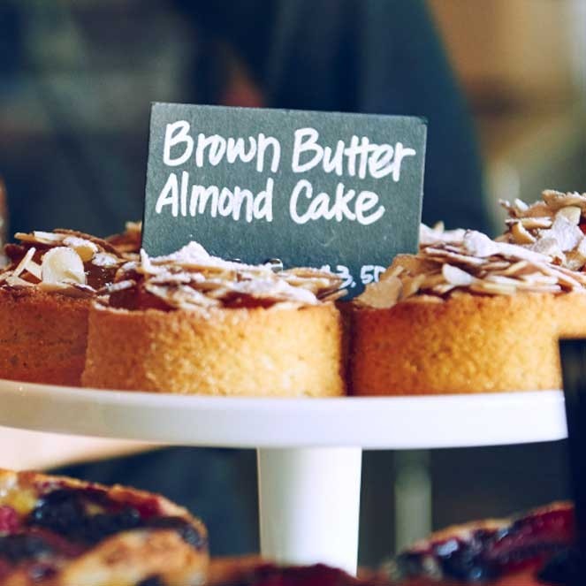 Almond Brown Butter Cake
