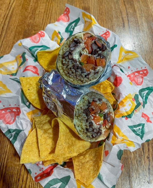 Burrito (served with chips)