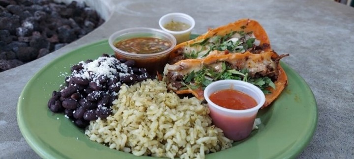 Birria Taco Platter (3)