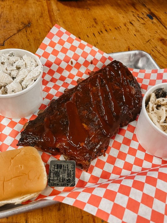 Chiavetta's BBQ: Brant - 2 Meat Combo