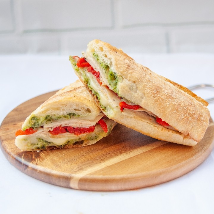 Panini - Turkey Pesto