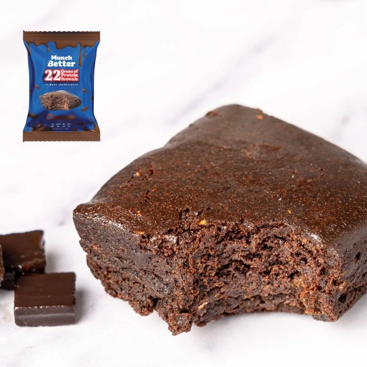 Munch Better Chocolate Protein Brownie