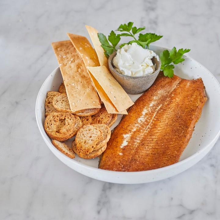 Sun Valley Smoked Trout and Cheese Plate
