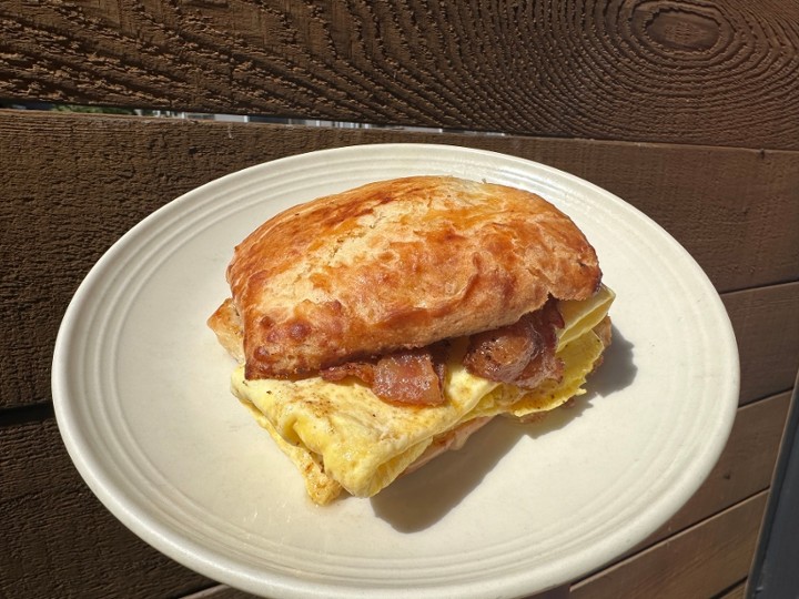 Bacon Egg Cheddar Biscuit