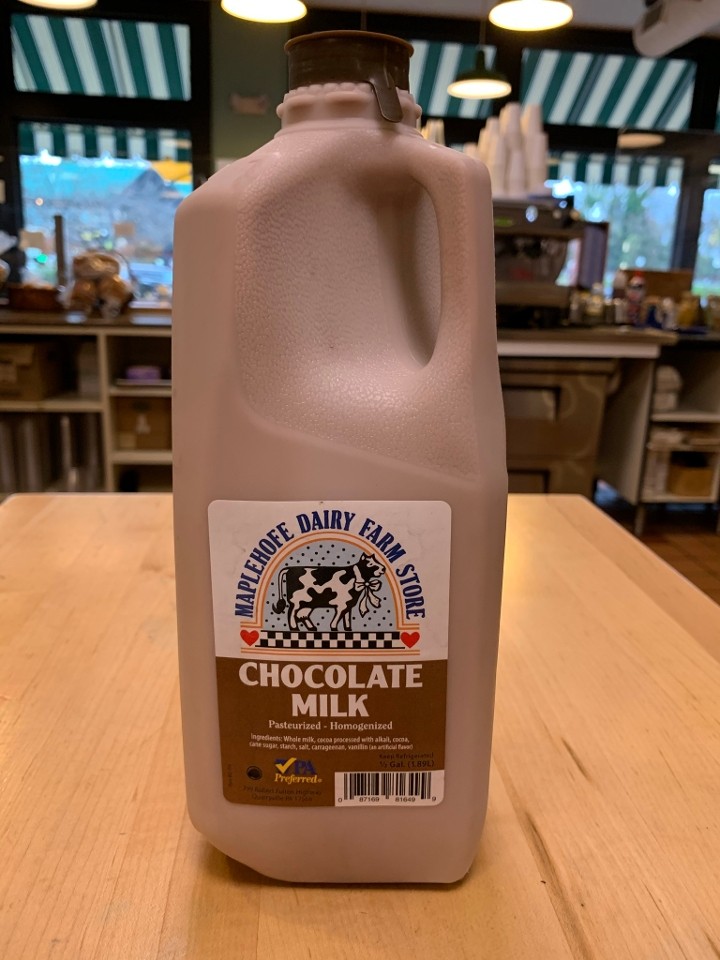 Maplehofe Chocolate Milk Half Gallon