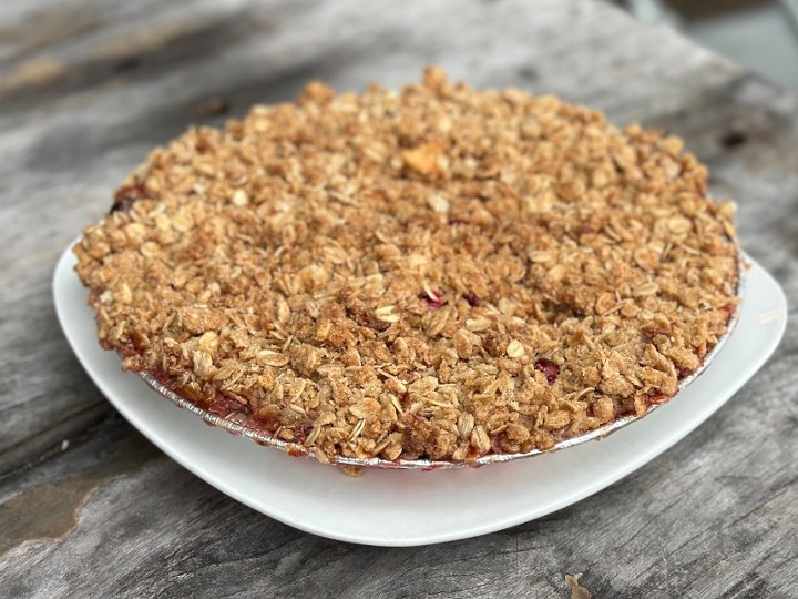 Gluten Free Apple Cranberry Crisp