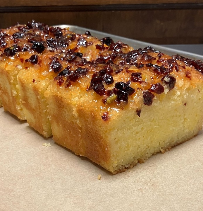 Raspberry Orange Yogurt Cake