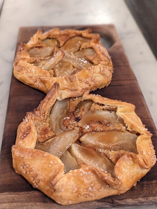 Poached Pear Galette