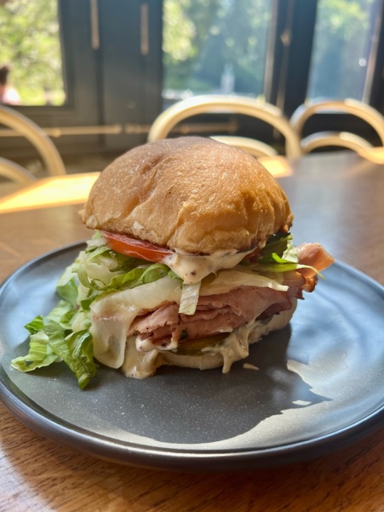 Hot ham and cheese