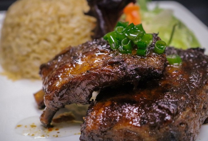 Grilled Pork Spare Ribs