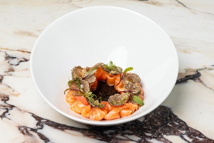 Truffle Salmon Crudo