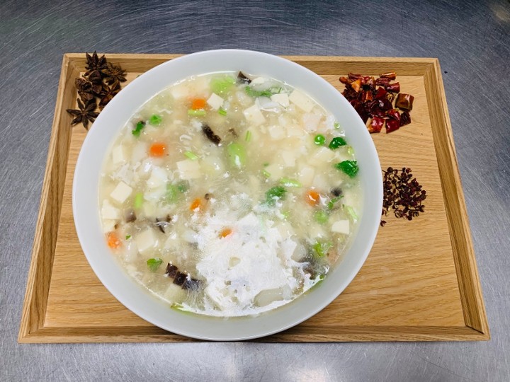 海鮮豆腐羹 Seafood & Tofu Soup 