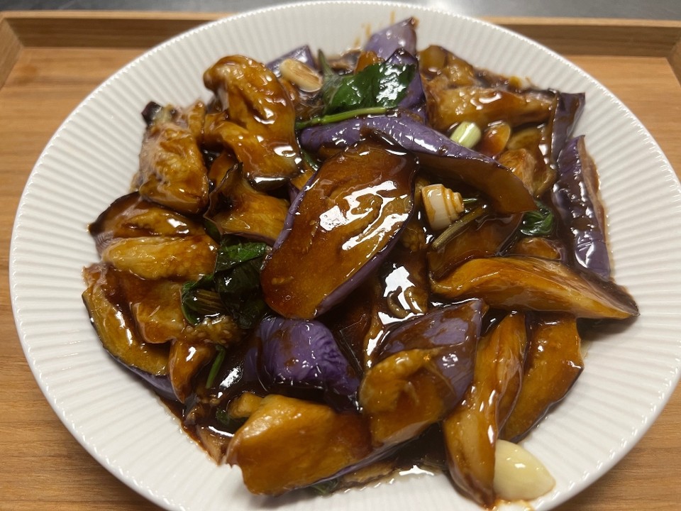 🥬 九層塔茄子 Basil Eggplant-L