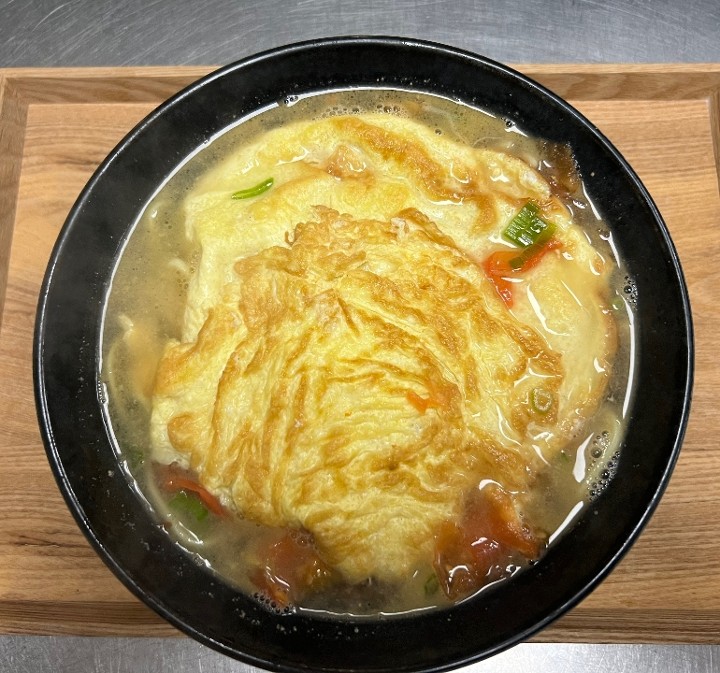 🥬西紅柿煎蛋麵 Tomato Fried Egg Noodle Soup