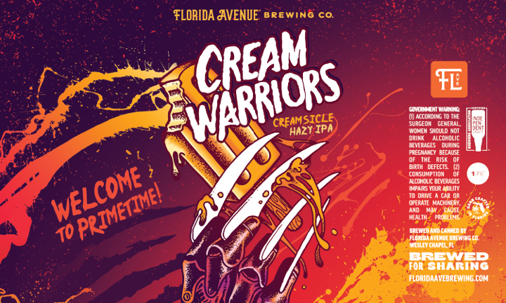 Cream Warriors 4-pack