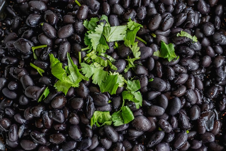 Stewed Organic Black Bean Burrito