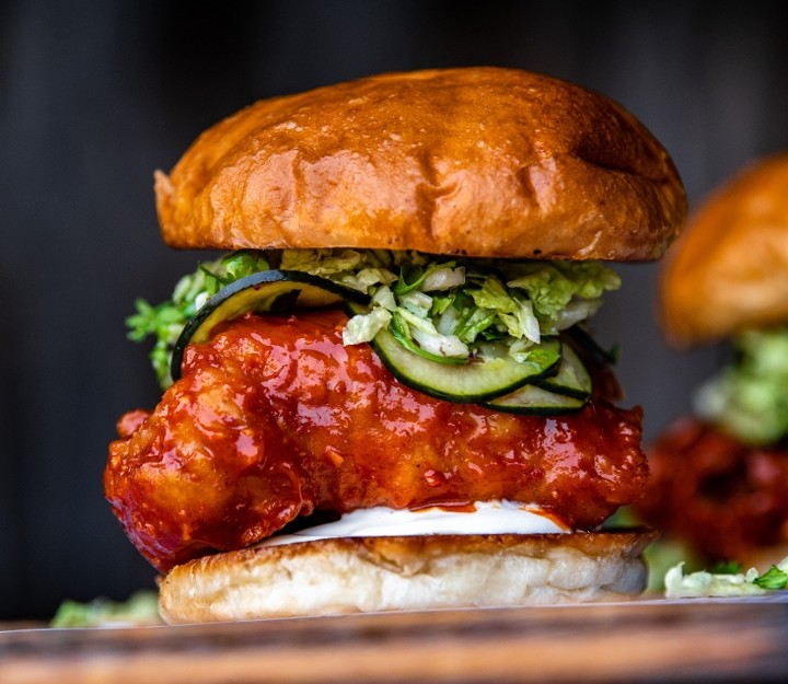 Korean HOT Chicken Sandwich