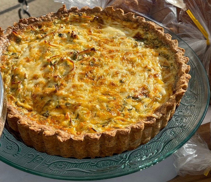 9" Leek, Gruyere and Herb Quiche