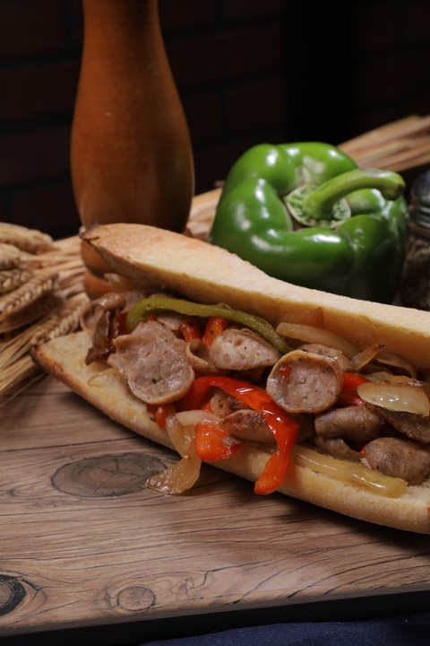 SWEET ITALIAN SAUSAGE PANINI