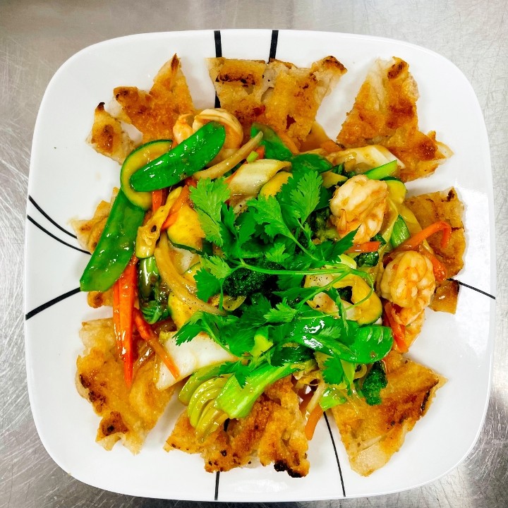 83. Pan-fried Noodle Shrimp