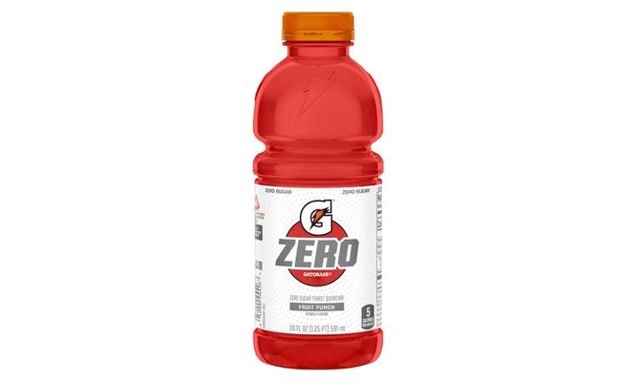 Gatorade Zero Fruit Punch - 20oz Bottle