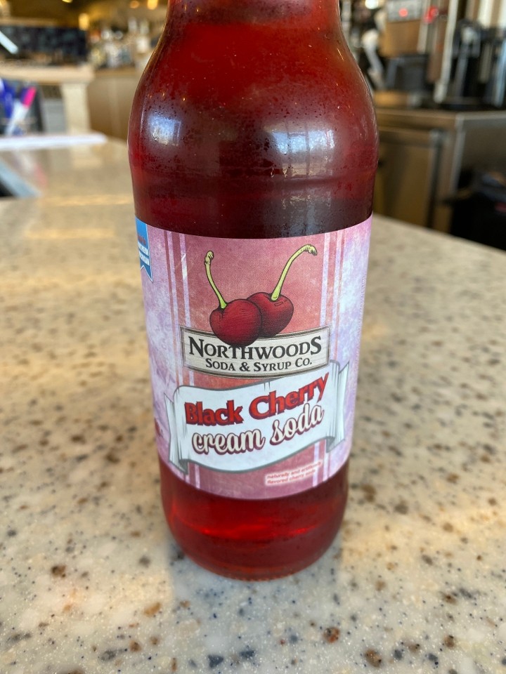 Northwoods Black Cherry Cream Soda