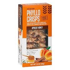 Phyllo Apricot Crisps