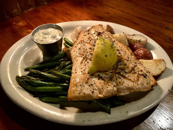 Grilled Salmon Plate