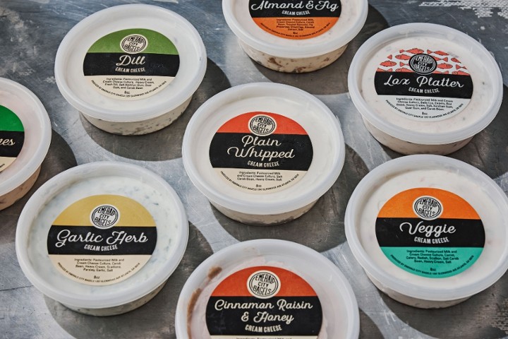 8 oz Cream Cheese Tubs