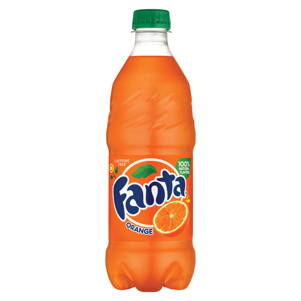 Fanta Orange Soda 20oz Bottle