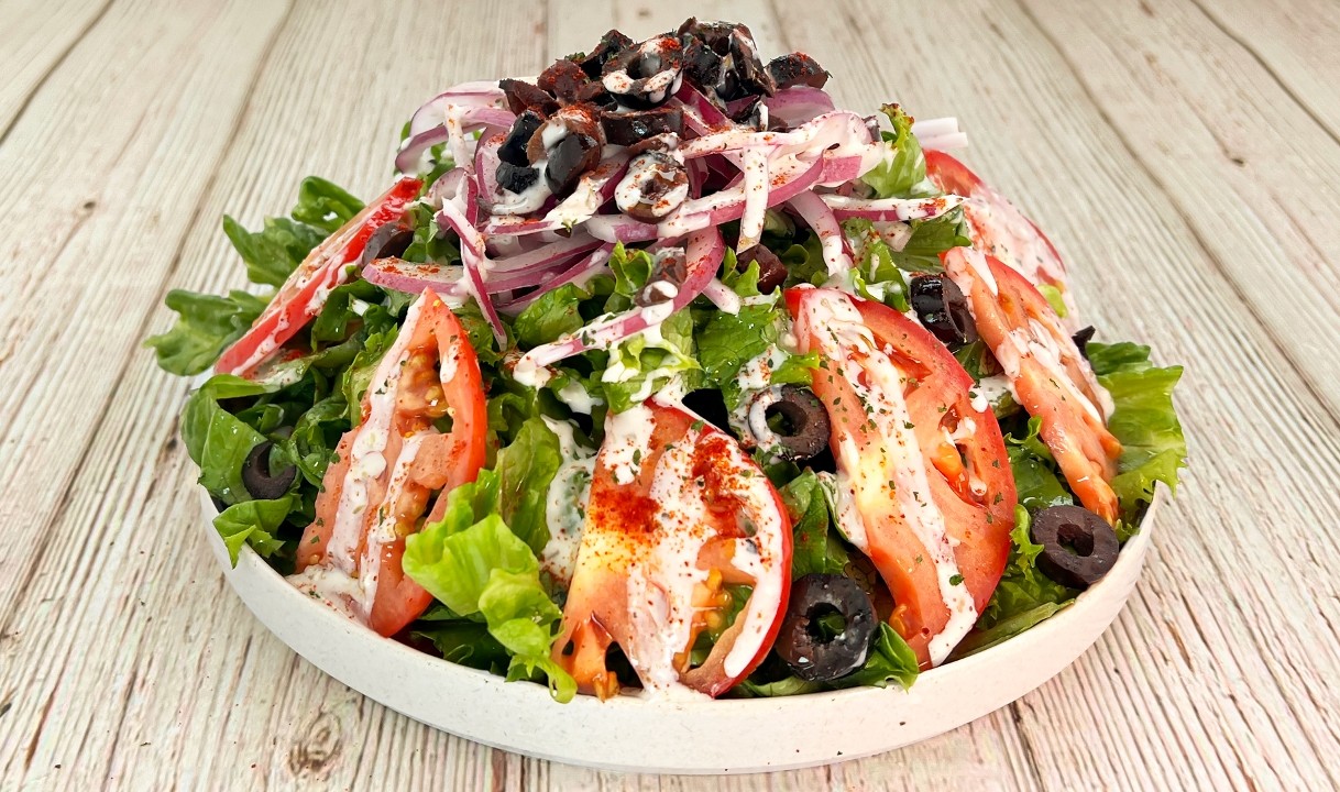 "Greek Style" Green Salad