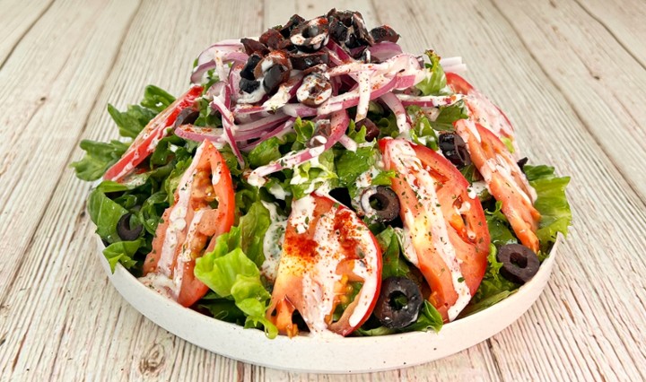 "Greek Style" Green Salad
