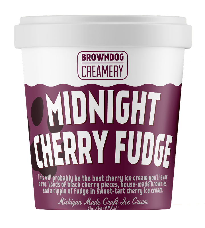Midnight Cherry Fudge Pint