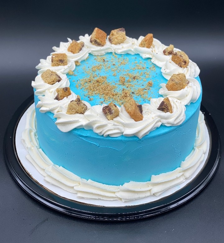 Cookie Monster Ice Cream Cake