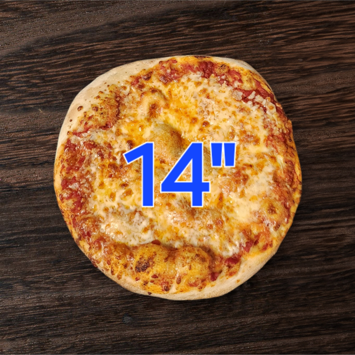 14" Lg 1\2 & 1\2 Pizza
