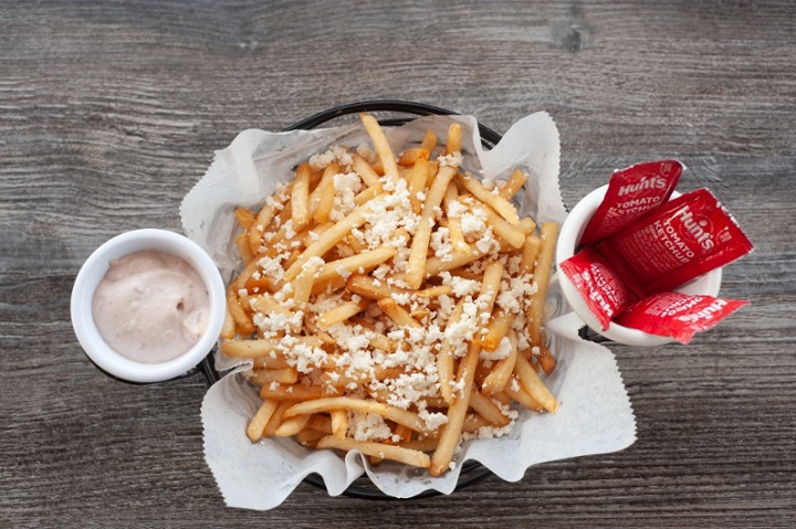 Garlic Feta Fries