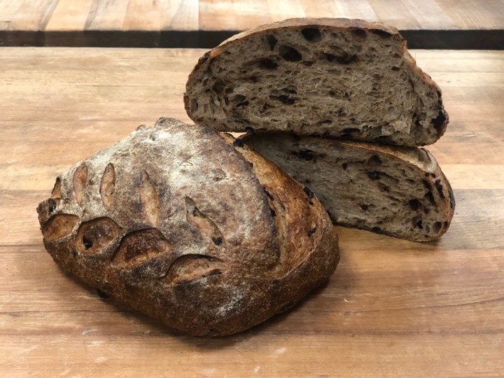 Black Cured Olive Bread