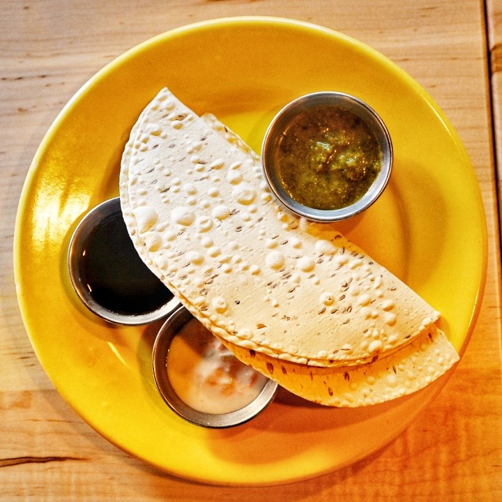 Papadum (Papad) (2pc) (Vegan)