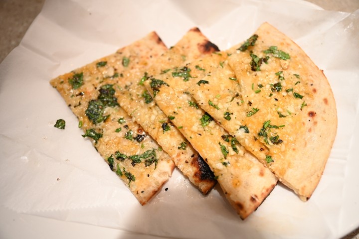 Cheesy Garlic  Naan