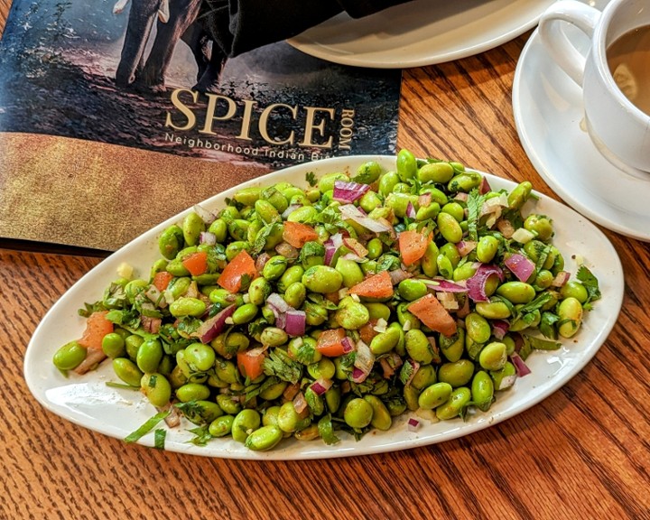 Spicy Edamame (Soybean) Salad (Vegan)