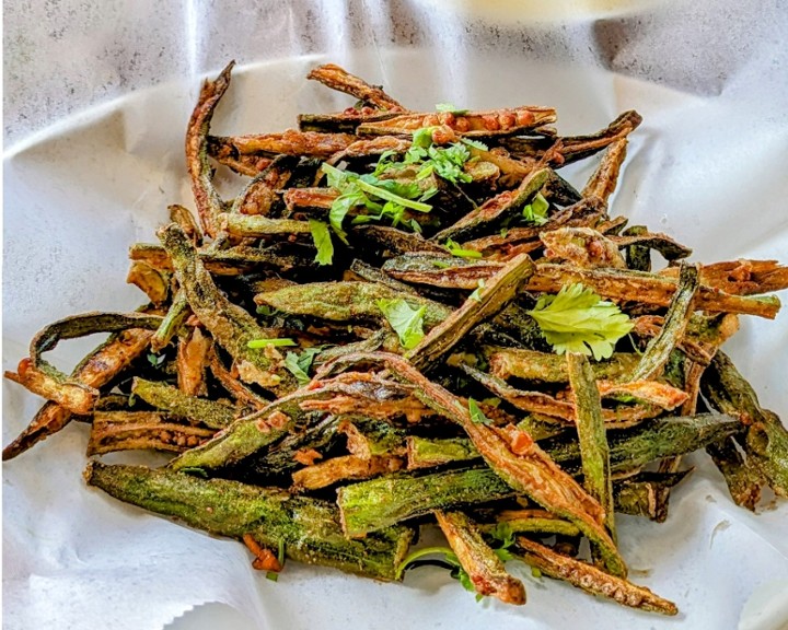 Kurkuri Bhindi (Spiced Ladyfingers)