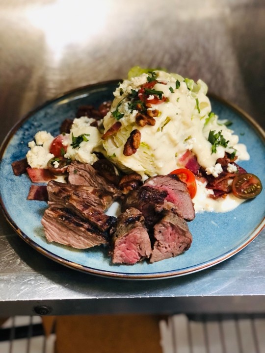 Iceberg Wedge Steak Salad