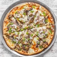 Sm Loaded Steak & Cheese Pizza